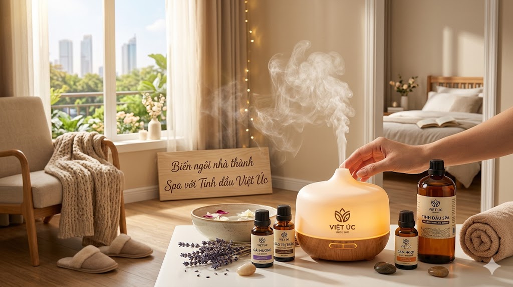 Sử dụng tinh dầu