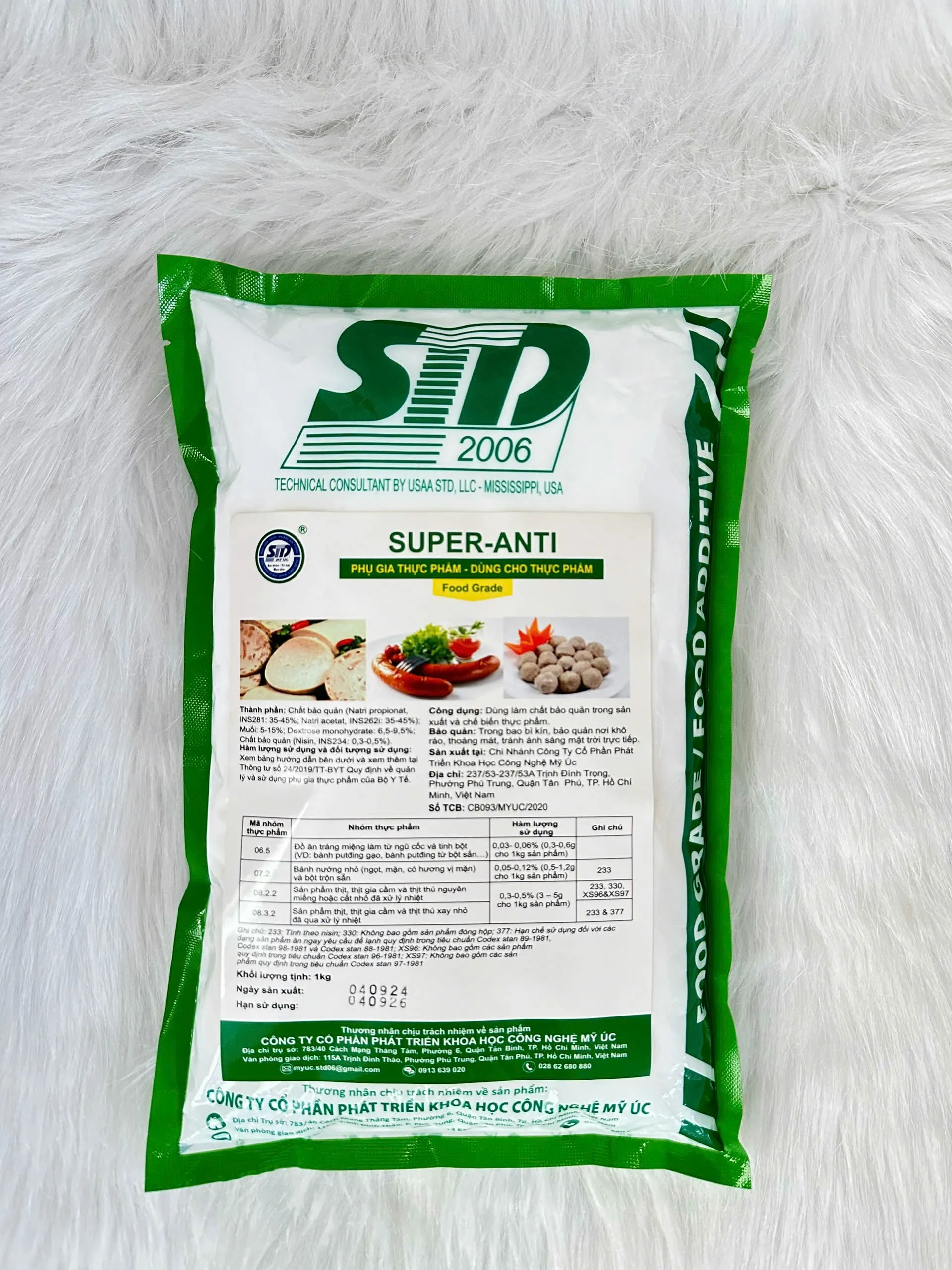 PHỤ GIA BẢO QUẢN SUPER ANTI