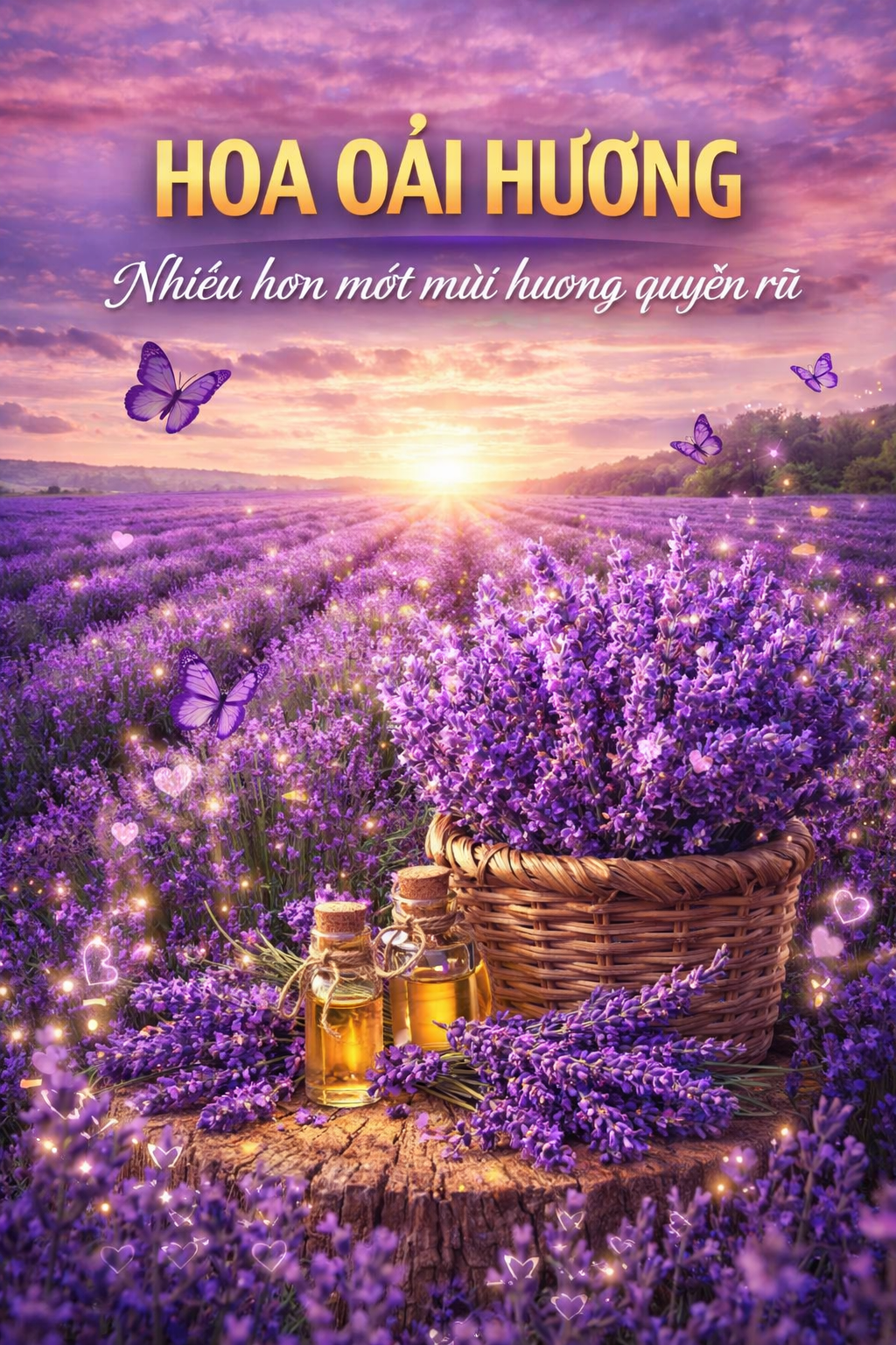 Cánh đồng hoa oải hương
