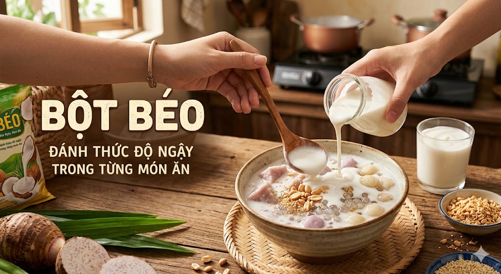 Món chè béo ngậy